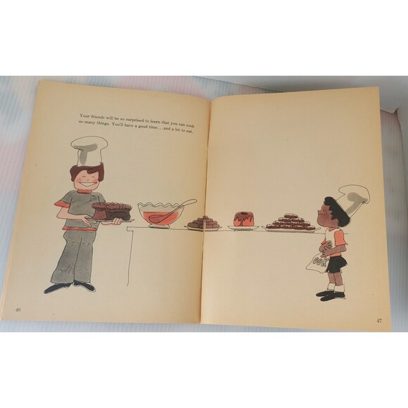 Vintage The Great Treat Cook Book for Boys and Girls Easy to Read 1975 Kids 70s - Picture 10 of 10